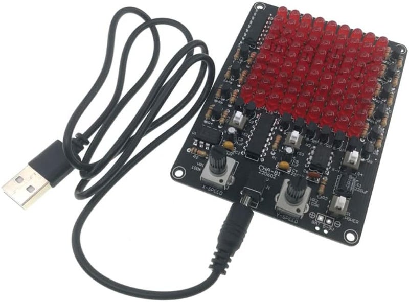 Gikfun LED Chaser Soldering Practice Kit PCB Board 81 LEDs for STEM Electronics School Learning Project DIY EK1974 - Image 5